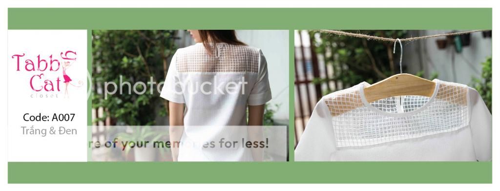 Tabby Cat Closet - Áo kiểu nữa (hàng mới về tháng 7) - 2